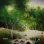 Singing Cranes - Mountain Stream Painting