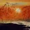 Resting Birds #2 - Colorful Asian Art Landscape Painting