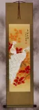 Golden Autumn, Jade Feather Wall Scroll