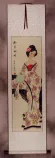 Classy Chinese Lady Wall Scroll