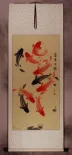 Koi Fish Wall Scroll