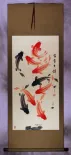 Koi Fish Wall Scroll