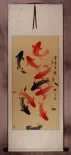 Koi Fish Wall Scroll