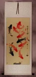 Koi Fish Wall Scroll