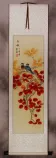 Autumn Fun - Birds and Flowers Wall Scroll