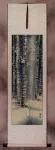 Larger Birch Forest Winter Cranes Wall Scroll