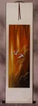 Autumn Flight - Asian Cranes Wall Scroll