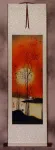 Sounds of Autumn Cranes Large Wall Scroll