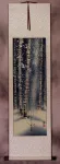 Colorful Cranes Wall Scroll