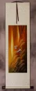 Autumn Flight - Asian Cranes - Small Wall Scroll