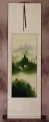 Colorful Asian Cranes Wall Scroll