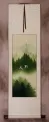 Companions Asian Cranes Landscape Scroll