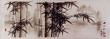 Charcoal Bamboo Landscape Art