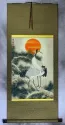 Antique-Style Cranes Wall Scroll