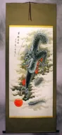 Dragon of the Clouds Wall Scroll