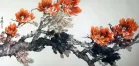 Large Peony Flowers Painting