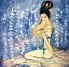 Asian Lady in Waiting Painting