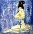 Asian Lady in Waiting Painting