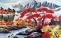 North Korean Village Painting
