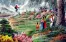 North Korean Swinging Fun Painting