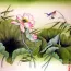 Large Flowers Painting