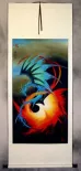 Dragon and Phoenix Wall Scroll