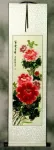 Colorful Peony Flower Wall Scroll
