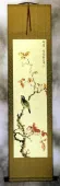 Enjoy the Spring - Bird and Flower Wall Scroll