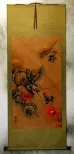 Flying Chinese Dragon - Asian Wall Scroll