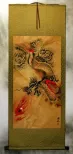 Flying Chinese Dragon - Asian Wall Scroll