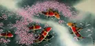 Koi Fish and Plum Blossoms