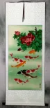 Koi Fish Wall Scroll