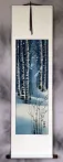 Colorful Cranes Wall Scroll