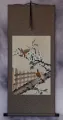 Bird & Flower Wall Scroll
