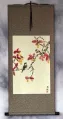 Bird & Flower Wall Scroll