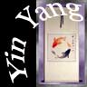 Yin Yang Fish Silk Wall Scroll