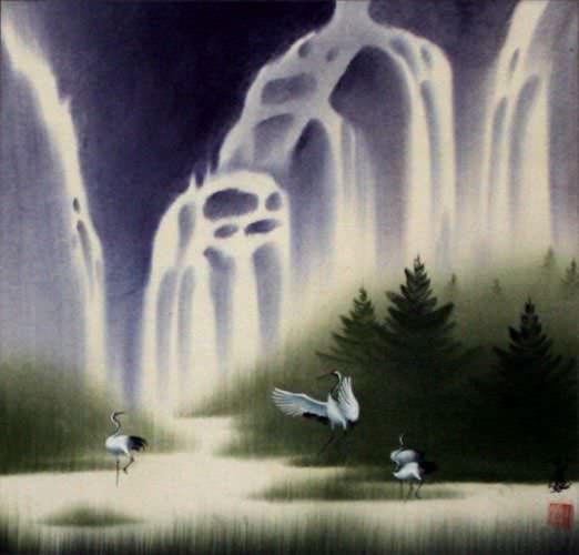 Song of the Spring Waters - Asian Landscape Painting