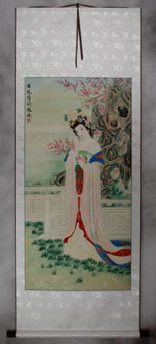 Yang Gui-Fei - Beauty of Ancient China Scroll