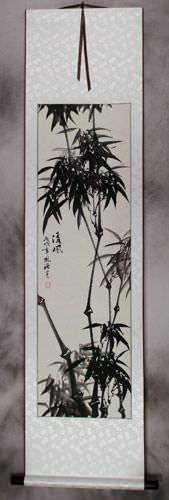 Asian Bamboo Wall Scroll