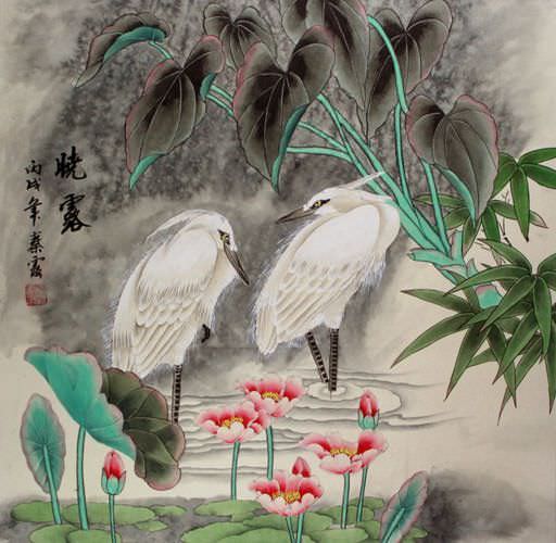 Chinese Bird and Flower Painting