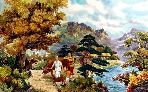 North Korean Simple Life Artwork