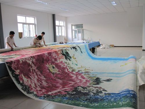 Big Chinese artwork mounting Big Chinese artwork mounting
