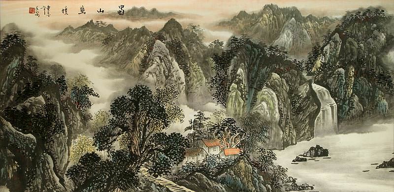 Big Landscape Painting - Chinese Artwork